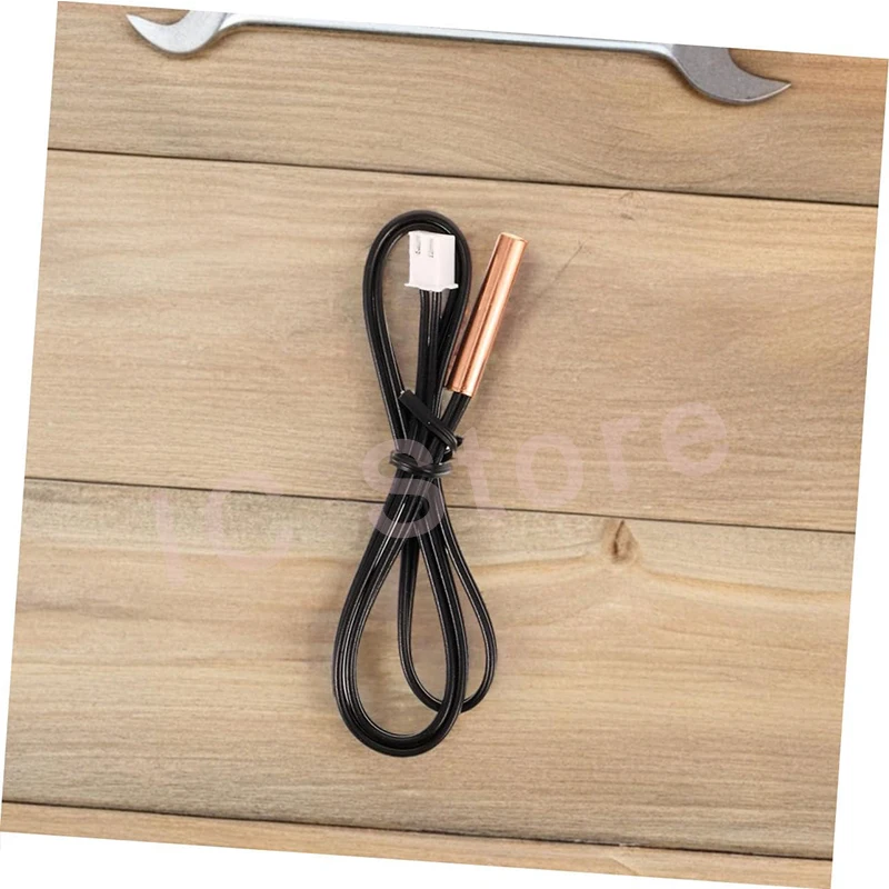 10PCS Universal Air Conditioning Temperature Sensor Rubber Copper Head 5k 10K 15k 20K 25K 50K Solar Electric Water Heater Sensor