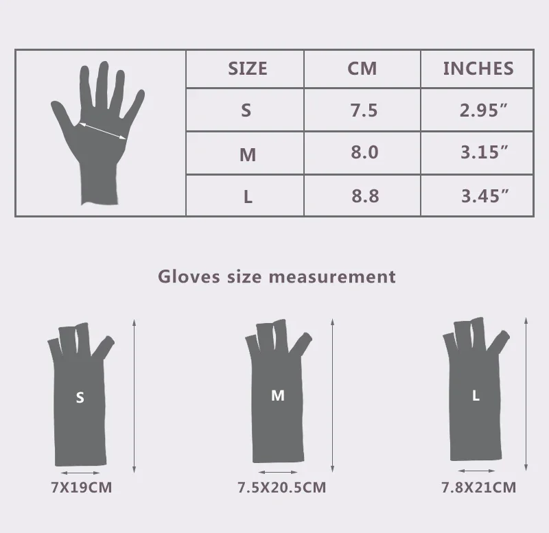 Gloves CottonSupport Hand Brace Women Men Therapy Wristband Gloves