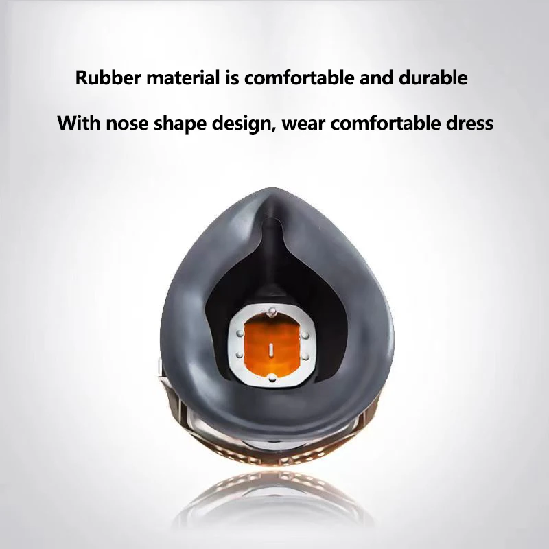 Filter Cotton Respirator Half Face Dust-proof Mask Anti Industrial Construction Dust Haze Fog Safety Gas mask
