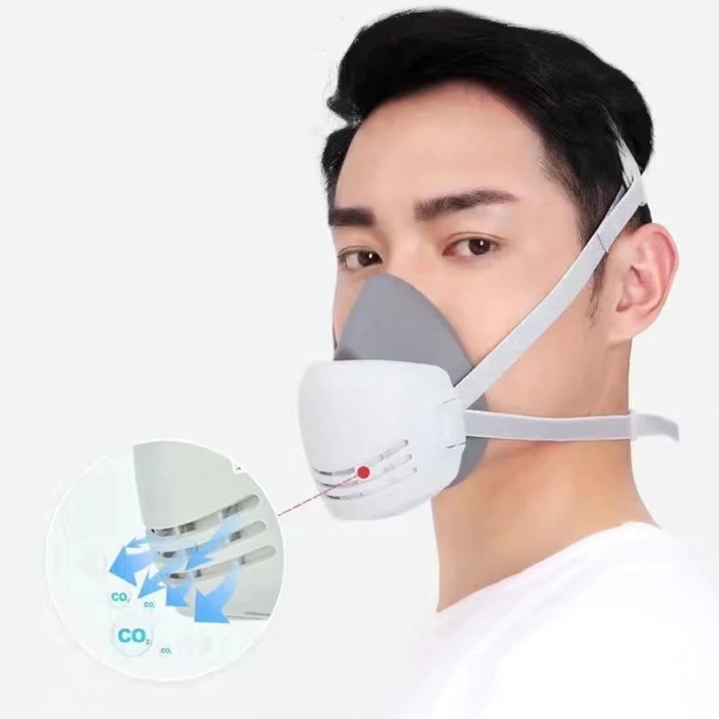 Filter Cotton Respirator Half Face Dust-proof Mask Anti Industrial Construction Dust Haze Fog Safety Gas mask