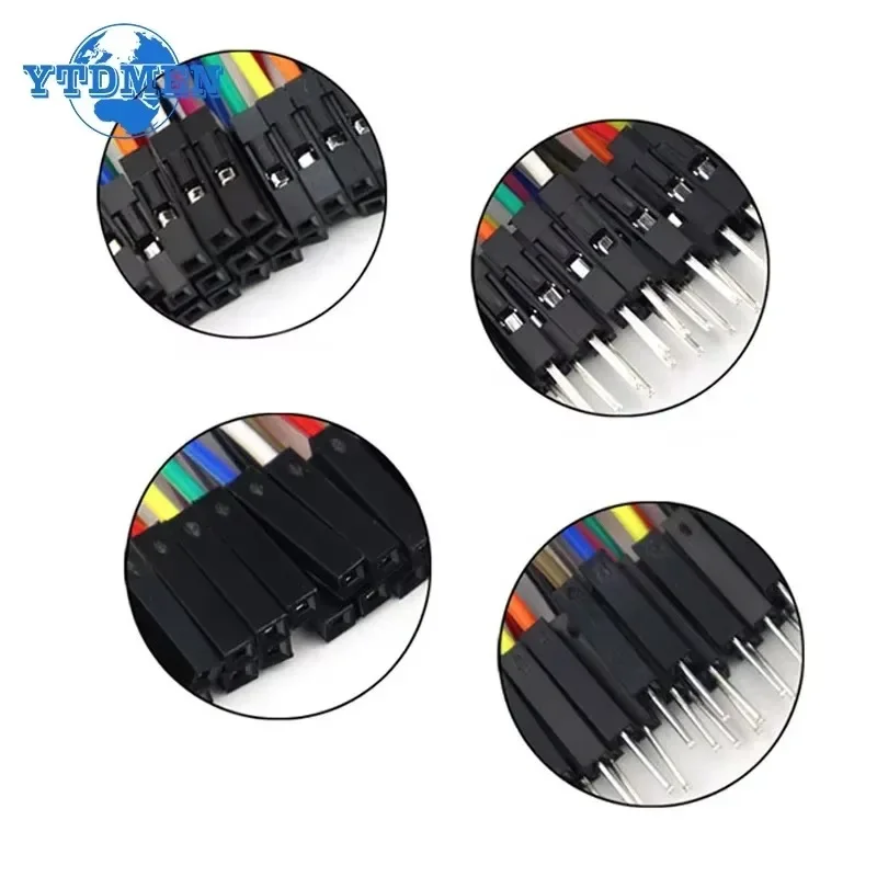 Jumper Wire 20PCS DuPont Line DuPont Cable Connection Male To Male+female To Female and Male To Female 10cm 15cm for Arduino Diy