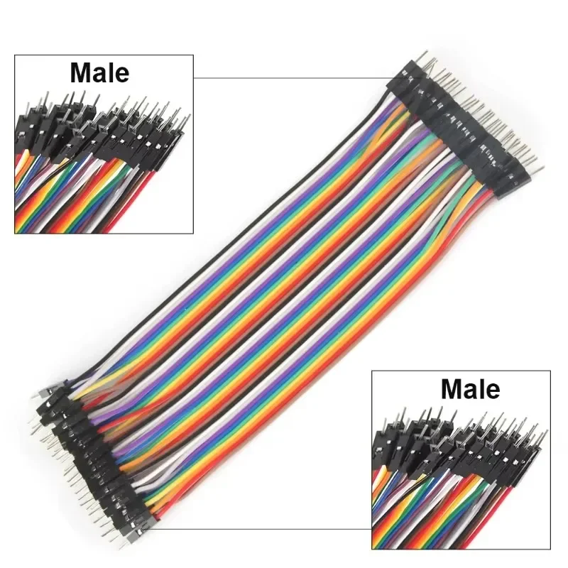 Jumper Wire 20PCS DuPont Line DuPont Cable Connection Male To Male+female To Female and Male To Female 10cm 15cm for Arduino Diy
