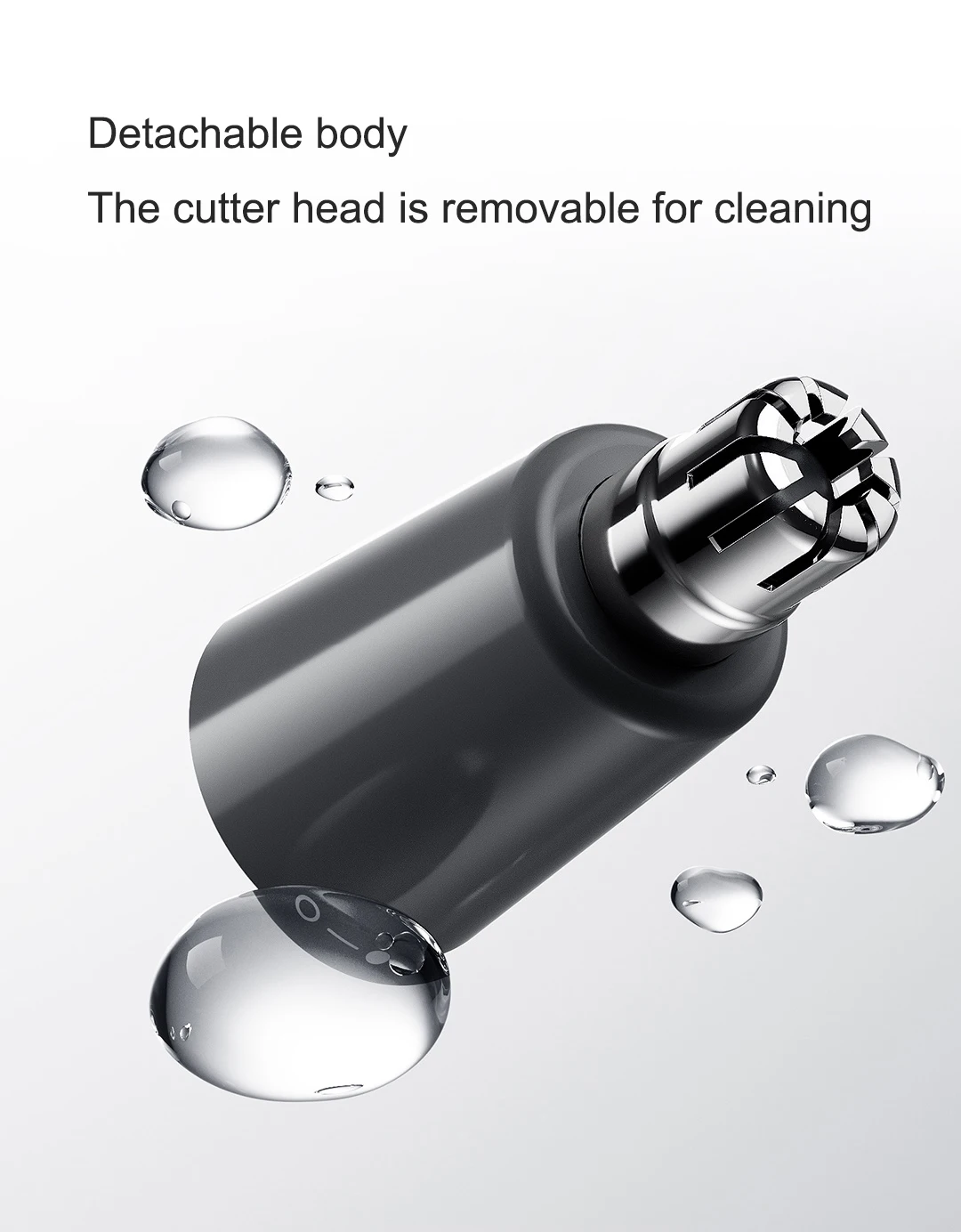 Xiaomi Mijia Electric Nose Hair Trimmer Portable Rechargeable Nose Ears Hair Eyebrow Painless Trimmer for Men Women