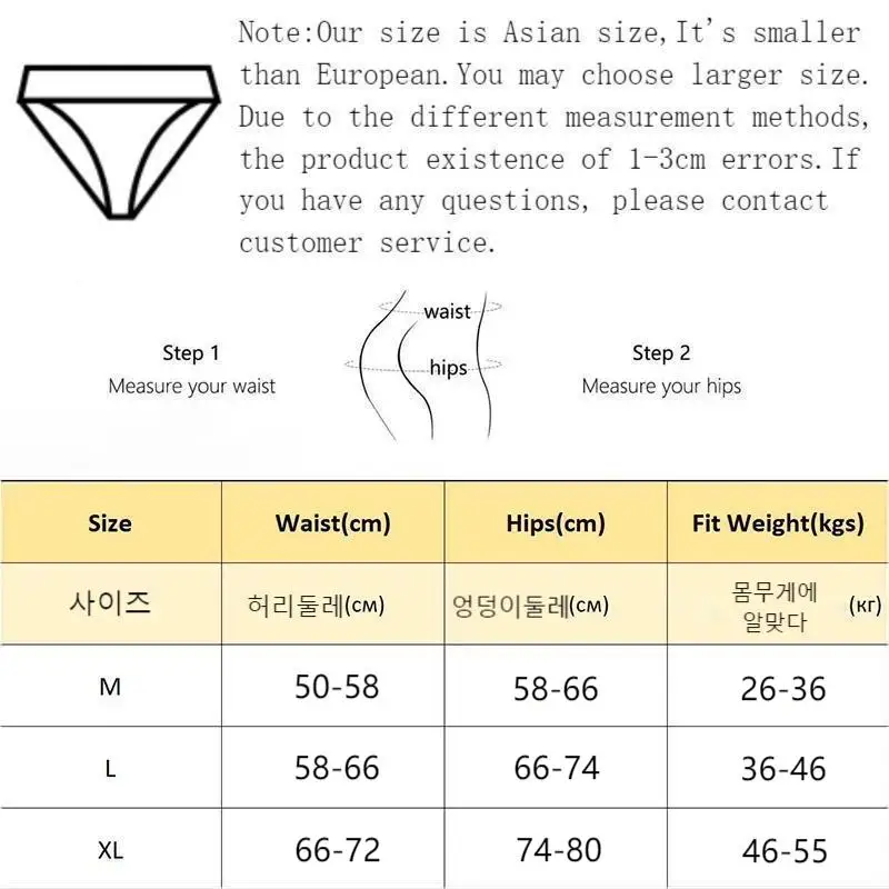 3PCS/Set Sports Style Cotton Women's Panties Girls' Underwear Breathable Mid Waist Shorts Sexy Lingerie Plus Size Solid Briefs