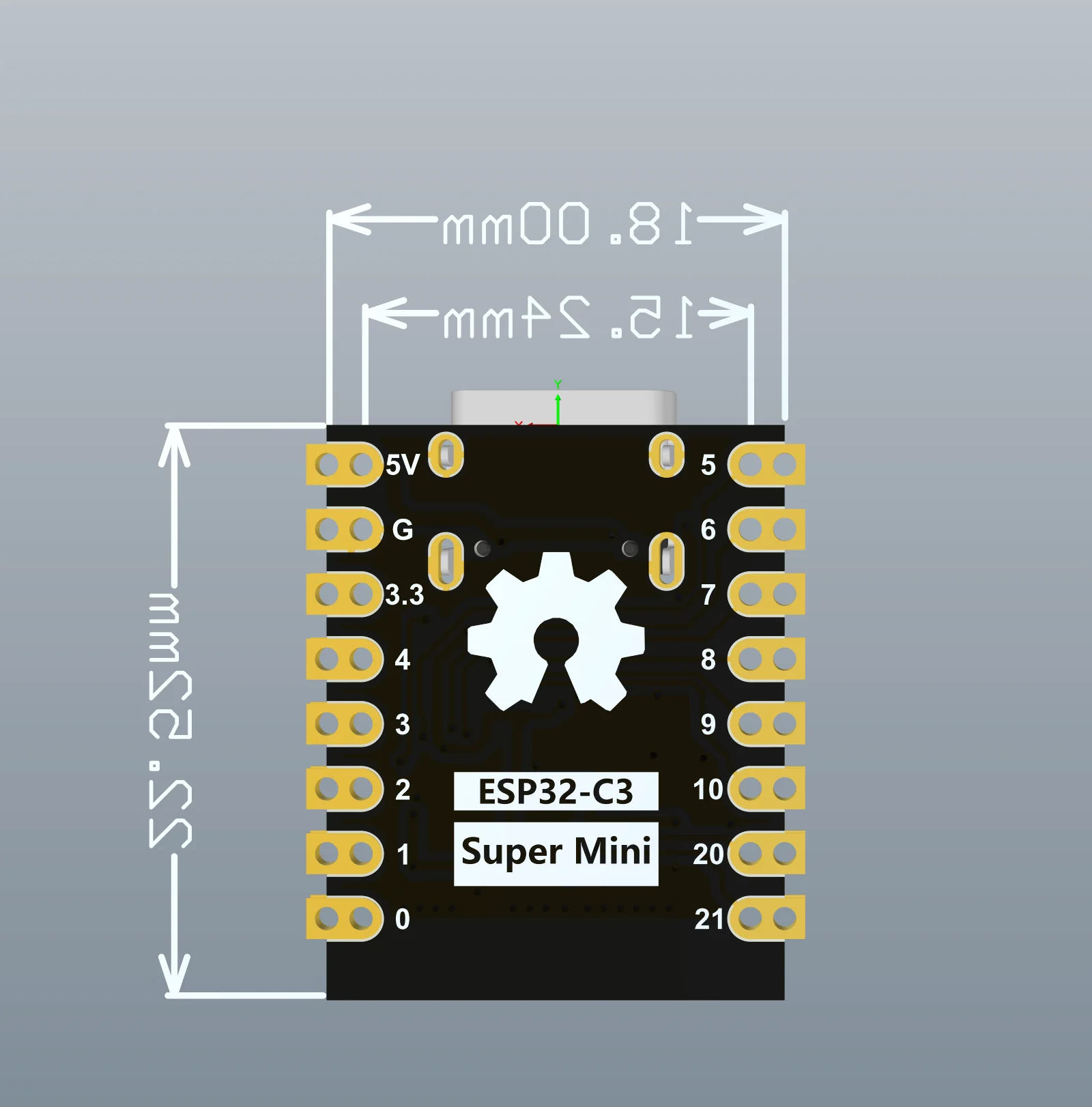1-10pcs ESP32-C3 Development Board ESP32 SuperMini Development Board ESP32 Development Board WiFi Bluetooth