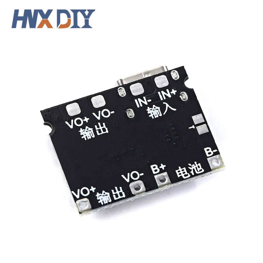1-10pcs/ Lithium Li-ion 18650 3.7V 4.2V Battery Charger Board DC-DC Step Up Boost Module TP4056 DIY Kit Parts