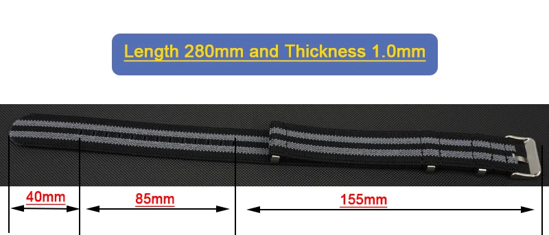 Washable Elastic Nylon Watchband For Seiko 60s French Troops Parachute Bag Nato Strap 18mm 20mm 22mm Outdoor Waterproof Bracelet