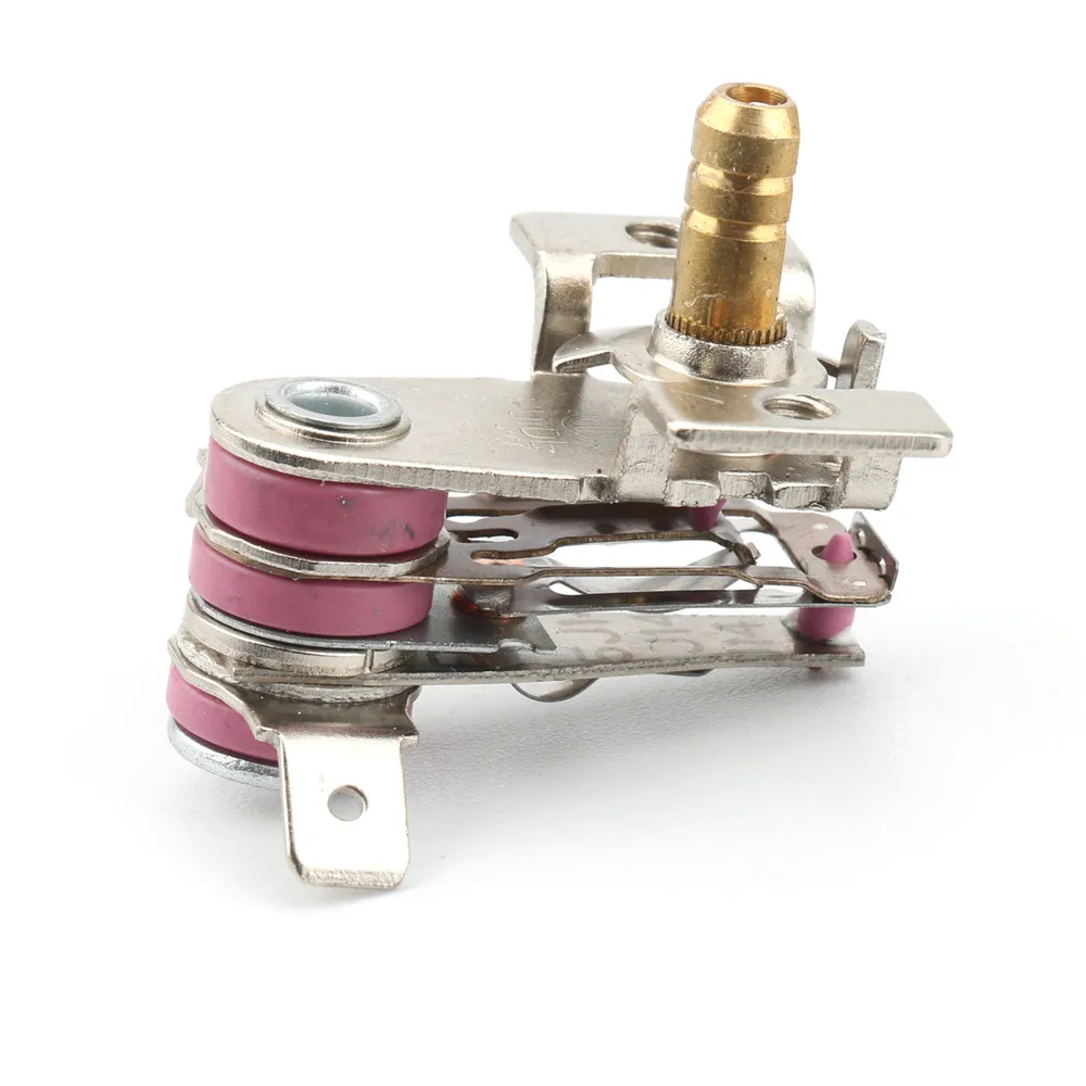 New AC 250V 16A Adjustable Temperature Switch Bimetallic Heating Oven Thermostat For Electric Oven Thermostat Switch Repair Part