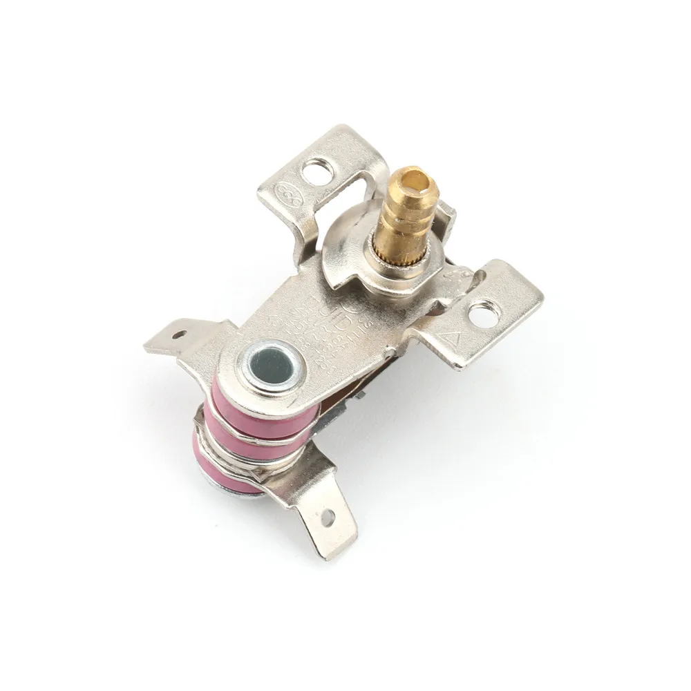 New AC 250V 16A Adjustable Temperature Switch Bimetallic Heating Oven Thermostat For Electric Oven Thermostat Switch Repair Part