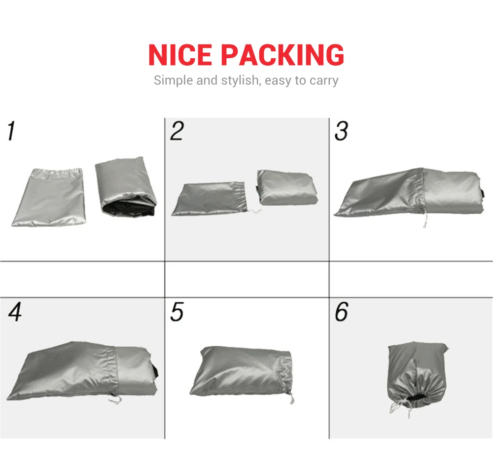 New Motorcycle Cover Funda Moto Rain Cover Waterproof Dustproof UV Protective Cover Coat Indoor Outdoor Motorbike Scooter Cover