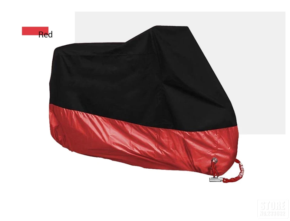 New Motorcycle Cover Funda Moto Rain Cover Waterproof Dustproof UV Protective Cover Coat Indoor Outdoor Motorbike Scooter Cover