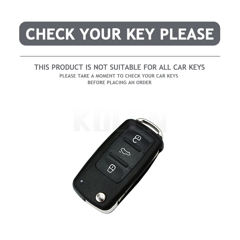 TPU Car Key Case Cover Holder Shell For VW Volkswagen Polo Golf Passat Beetle Caddy Tiguan Skoda Octavia Kodiaq Seat Leon Altea
