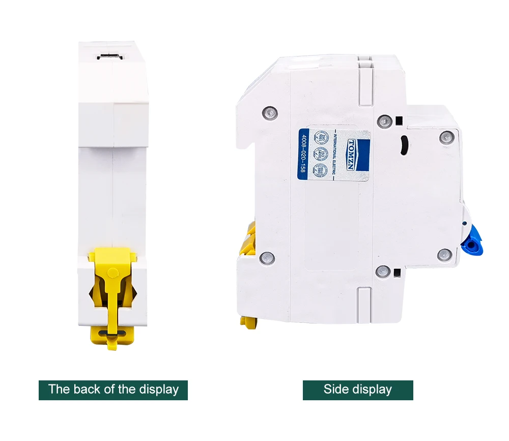 TOMZN 1P 2P DC MCB 6KA 500V Mini Circuit Breaker 3A 6A 10A 16A 20A 25A 32A 40A 50A 63A Y Connection