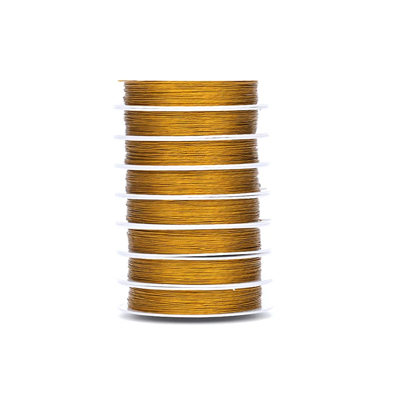 0.3-1mm Stainless steel wire Beading Rope Cord Fishing Thread String For DIY Necklace Bracelets Jewelry Making Findings