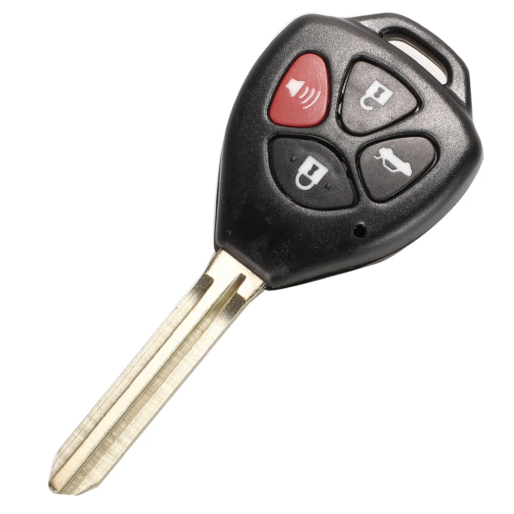 jingyuqin TOY43/TOY47 2/3/4Buttons Remote Key Shell For Toyota Camry Avalon Corolla Matrix RAV4 Venza Yaris Replacement Case