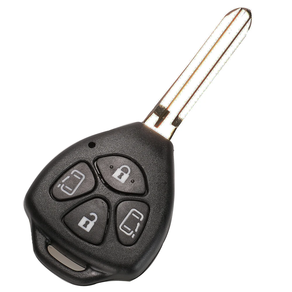 jingyuqin TOY43/TOY47 2/3/4Buttons Remote Key Shell For Toyota Camry Avalon Corolla Matrix RAV4 Venza Yaris Replacement Case