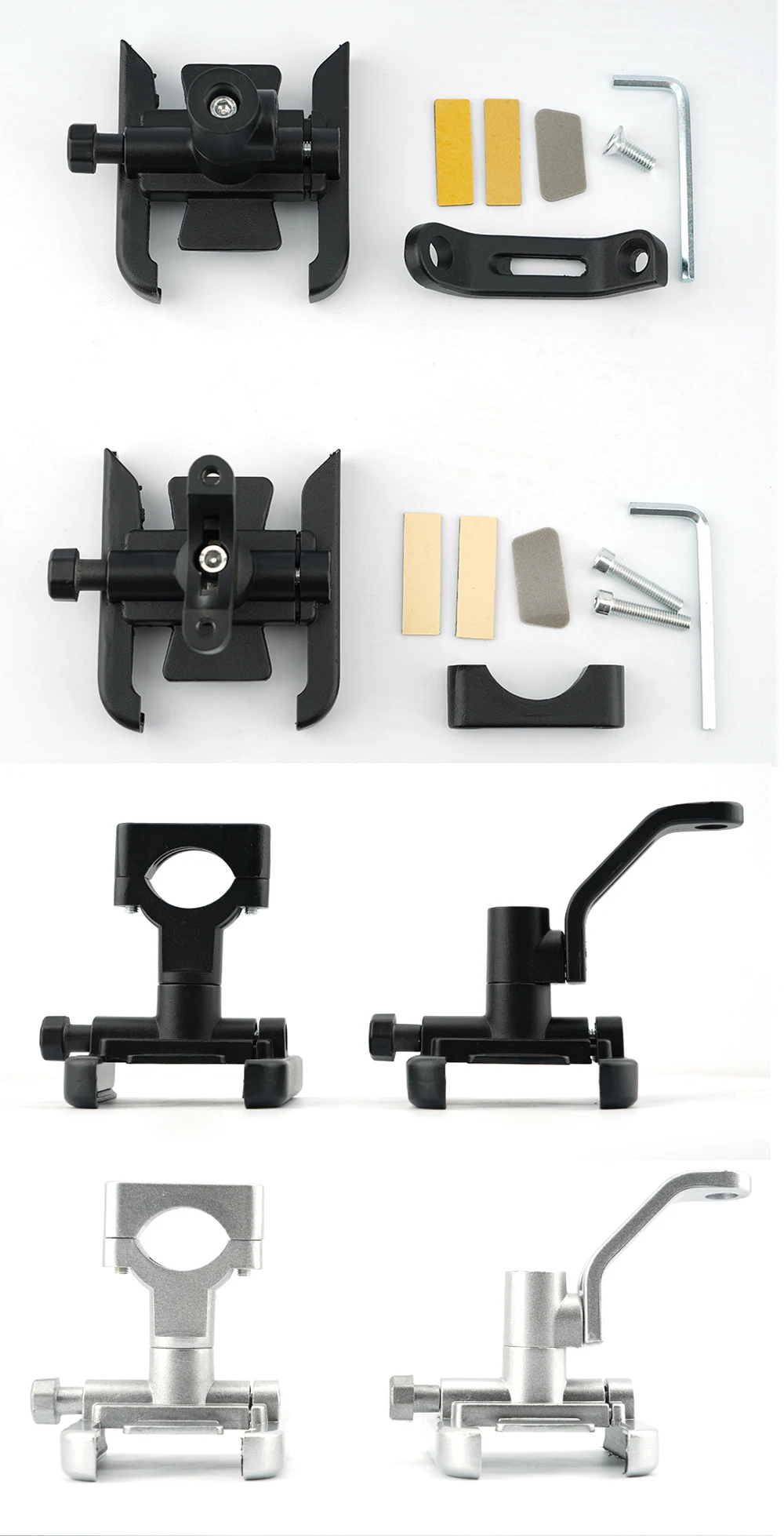 For VESPA Piaggio GTS GTV LX LXV LT PX PRIMAVERA 50 125 150 200 250 300 300ie Handlebar Mobile Phone Holder GPS Stand Bracket