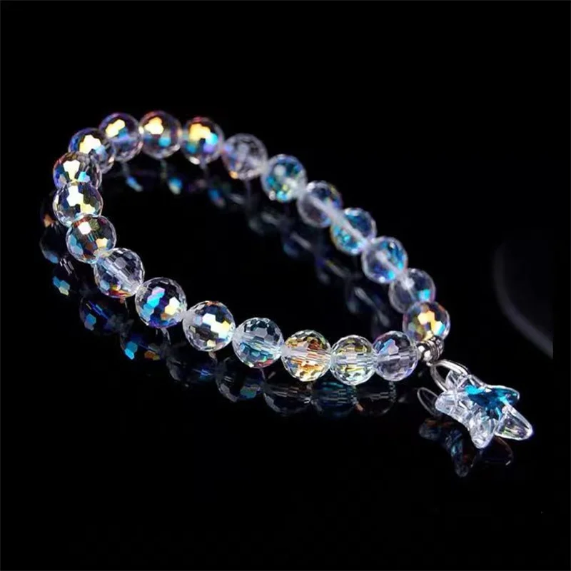 Austria 96-Face Transparent Ball Bead Crystal Glass Loose Beads for Jewelry Making DIY Bracelet Necklace Earrings 6/8/10mm 50pcs