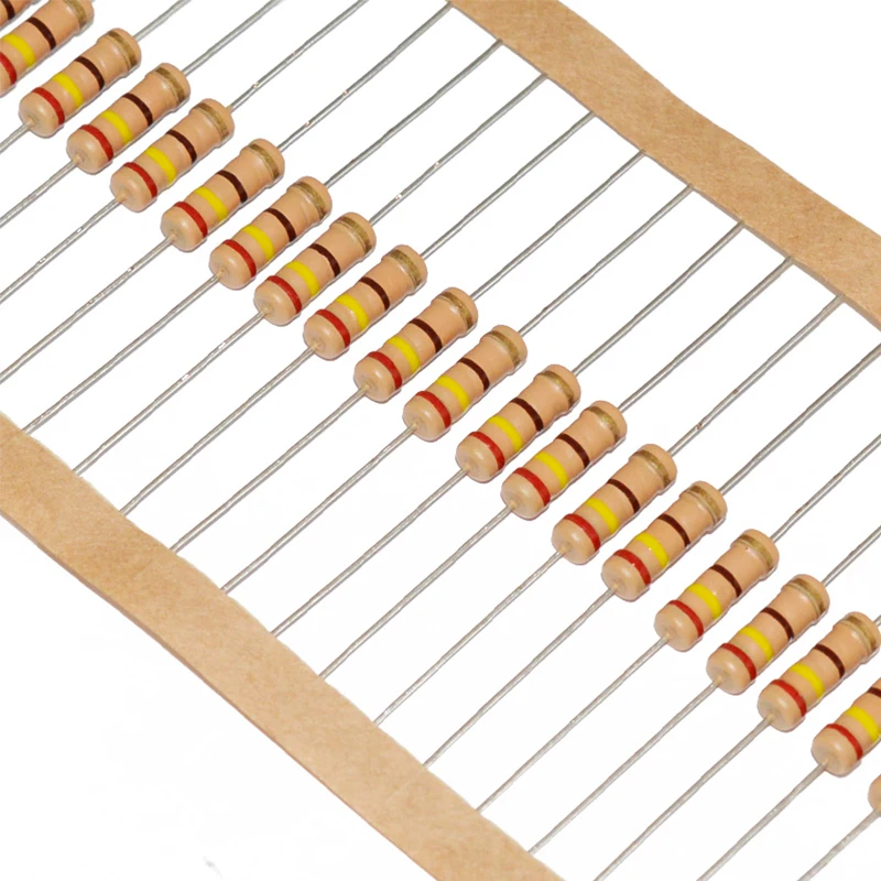 20pcs 1W Carbon Film Resistor 3.3 3.6 3.9 33 36 39 330 360 390 Ohm R K 5% Resistance 3R3 3R6 3R9 3.3K 33K 39K 0.1R-3M