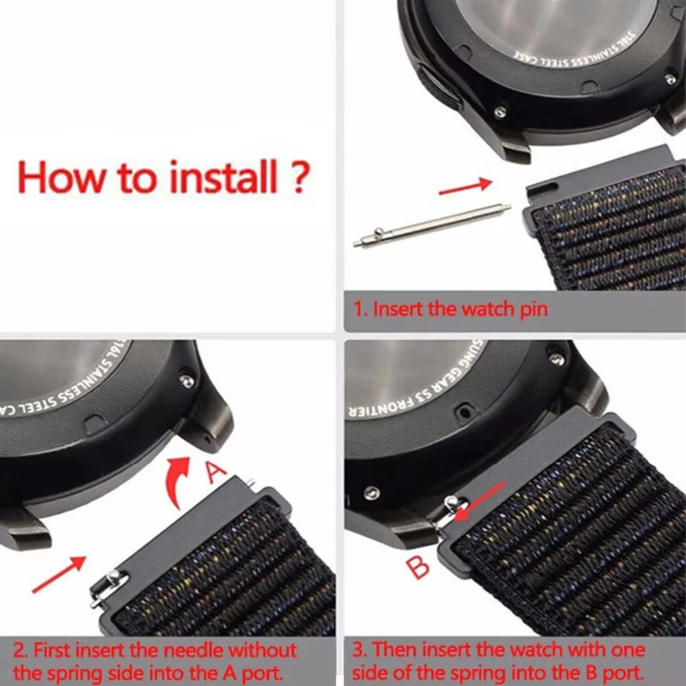 2pcs Quick Release Watch Strap Metal Adapter Connectors 20mm to 18mm 20mm to 20mm 22mm to 20mm Watch Connector