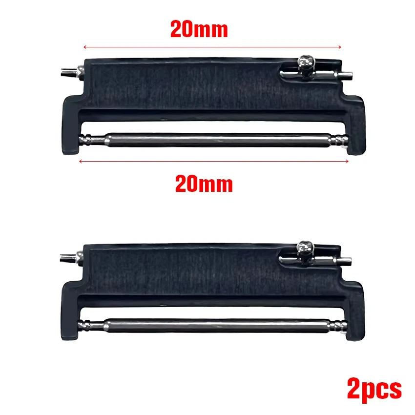 2pcs Quick Release Watch Strap Metal Adapter Connectors 20mm to 18mm 20mm to 20mm 22mm to 20mm Watch Connector