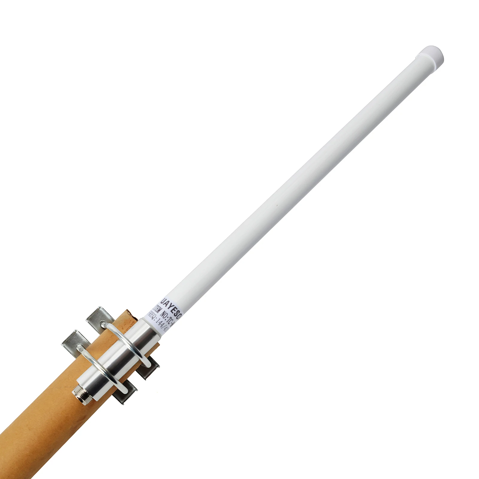 Dual Band VHF UHF Fiberglass Antenna 144/430MHz SO239 Mobile Radio Base Antenna for Ham Radio Device Repeater Mobile Transceiver
