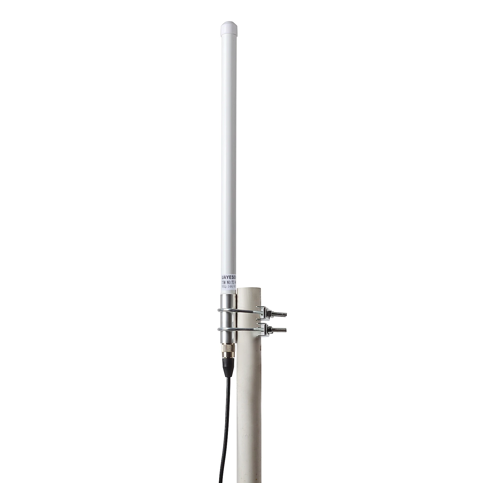 Dual Band VHF UHF Fiberglass Antenna 144/430MHz SO239 Mobile Radio Base Antenna for Ham Radio Device Repeater Mobile Transceiver