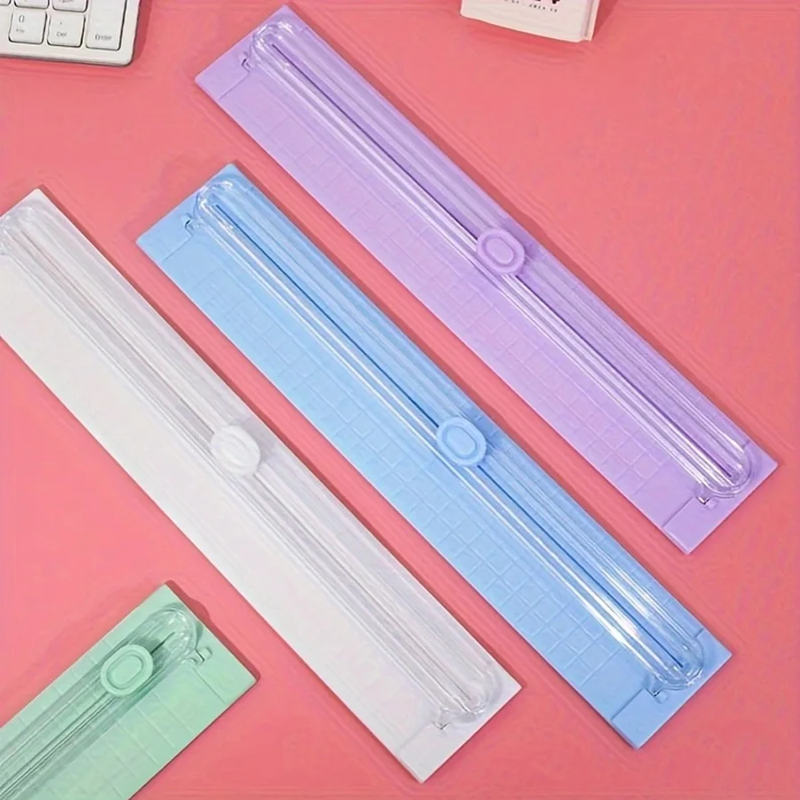 1pc Portable A3/A4 Paper Cutter, Capable of Achieving Precise Cutting Every Time - Suitable for Schools, Homes and Offices!