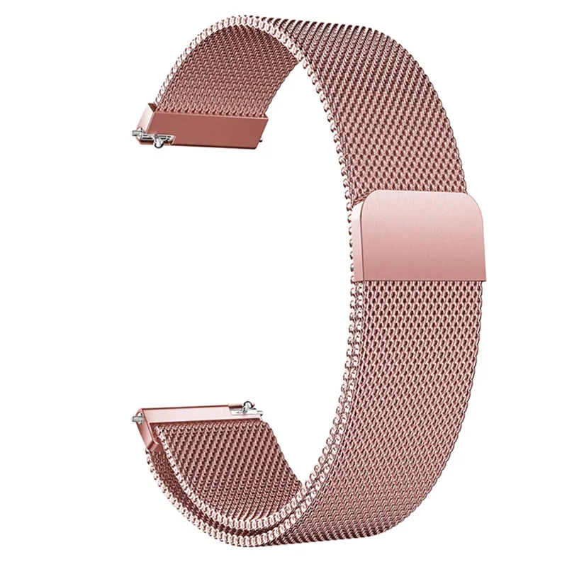 22mm 20mm Milanese loop band for Samsung Galaxy Watch 7-FE-5-pro-6-4-Classic Metal magnetic bracelet Huawei GT 5-4-3-2-2e strap