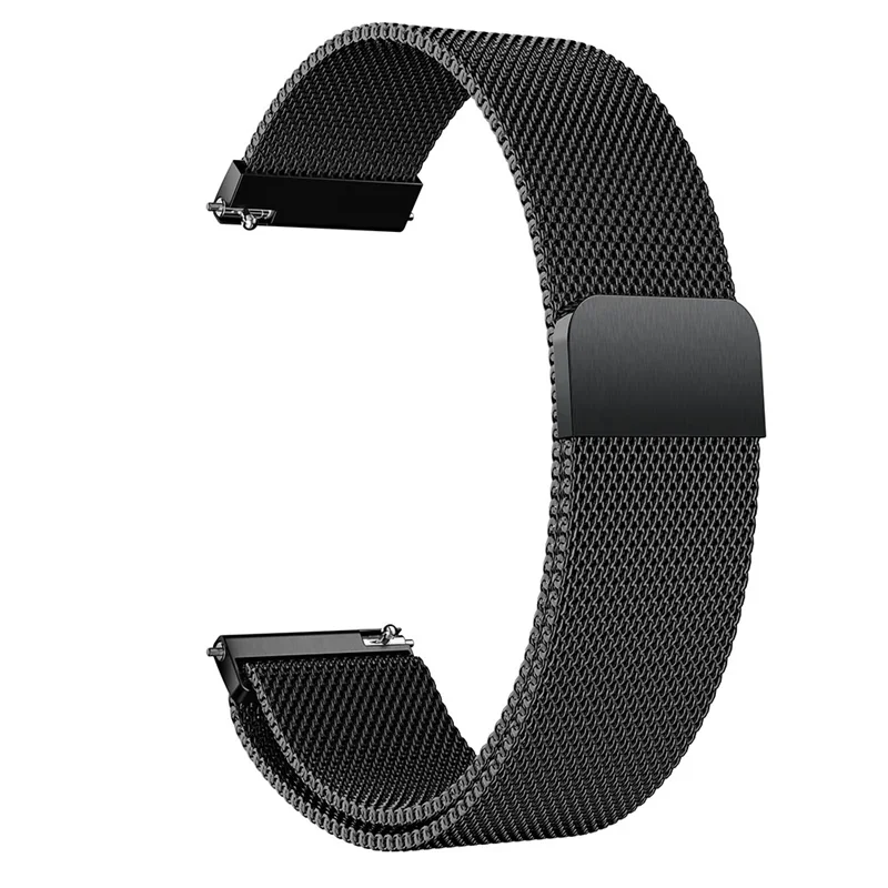 22mm 20mm Milanese loop band for Samsung Galaxy Watch 7-FE-5-pro-6-4-Classic Metal magnetic bracelet Huawei GT 5-4-3-2-2e strap