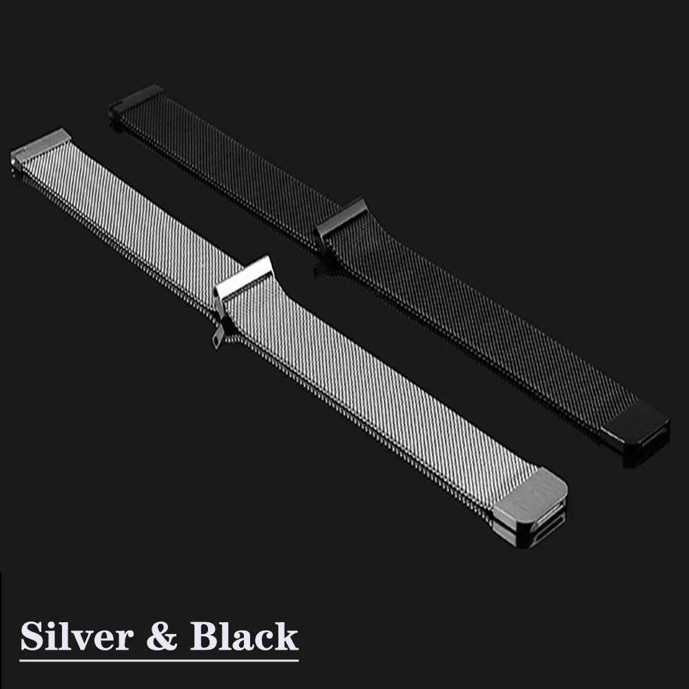 22mm 20mm Milanese loop band for Samsung Galaxy Watch 7-FE-5-pro-6-4-Classic Metal magnetic bracelet Huawei GT 5-4-3-2-2e strap