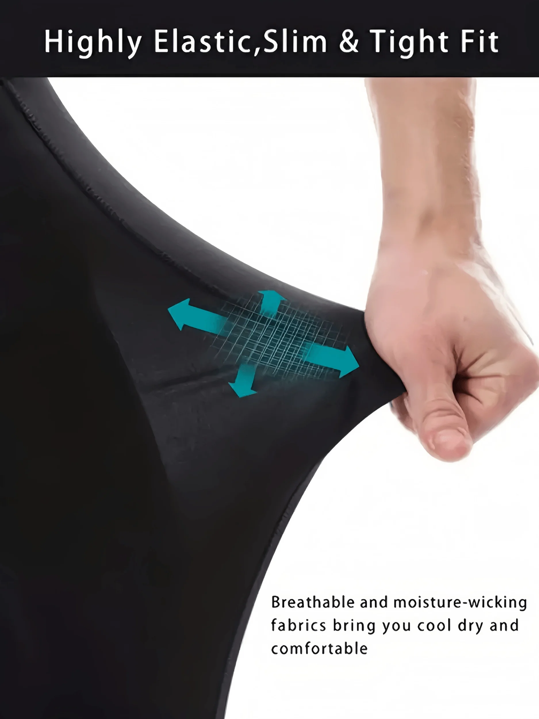 Men's 2 In1 Compression Sport Pants Quick Dry Training Athletic Pants Male Gym Fitness Jogging Running Workout Trousers