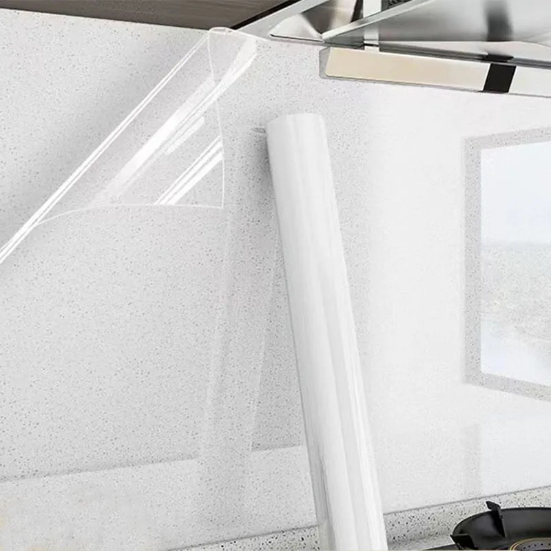 Tile Stickers Waterproof and Oil-proof Kitchen High Temperature Resistant Renovation Self-adhesive Cabinet Countertop Wallpaper