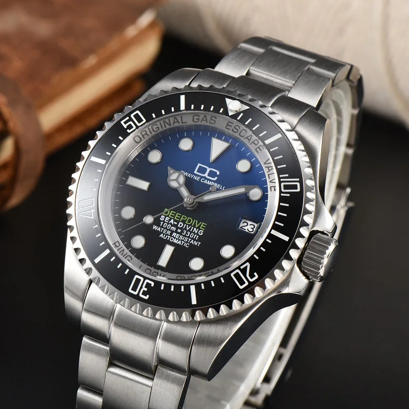 40mm * 31.7mm Ceramic Watch Tilt Bezel Insert Fit 42mm to 44mm Diving GMT Yacht Sea Dweller Watch Cases Watch Ring Accessories