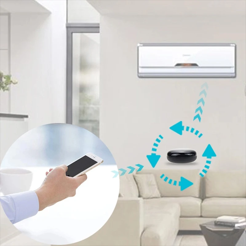 Wifi Smart Universal IR Remote Control DIY Infrared Remote Control for TV Air Conditioner Via Alexa Google Home Tuya Smart Life