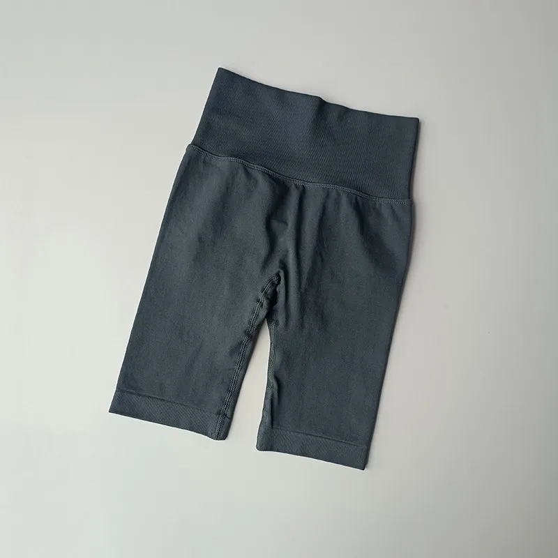 Women Yoga Shorts High Waist Sport Shorts Hip Push Up Soft Fitness Quick Dry Running Shorts Tummy Control Workout Gym Shorts