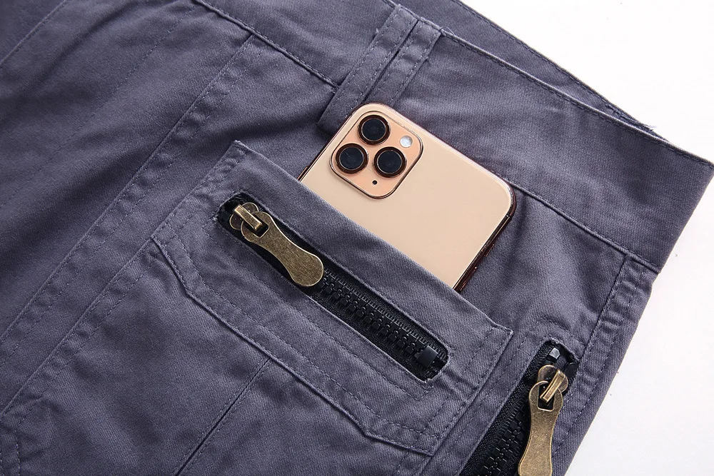 Men's Cargo Shorts 2023 Summer Army Military Cotton Loose Tactical Joggers Shorts Men Multiple Pockets Work Casual Short Pants