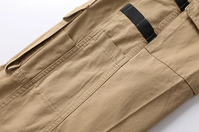 Men's Cargo Shorts 2023 Summer Army Military Cotton Loose Tactical Joggers Shorts Men Multiple Pockets Work Casual Short Pants