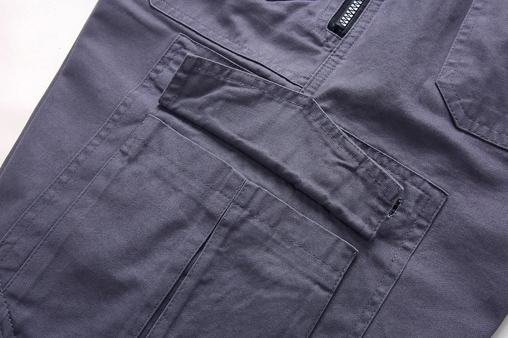 Men's Cargo Shorts 2023 Summer Army Military Cotton Loose Tactical Joggers Shorts Men Multiple Pockets Work Casual Short Pants