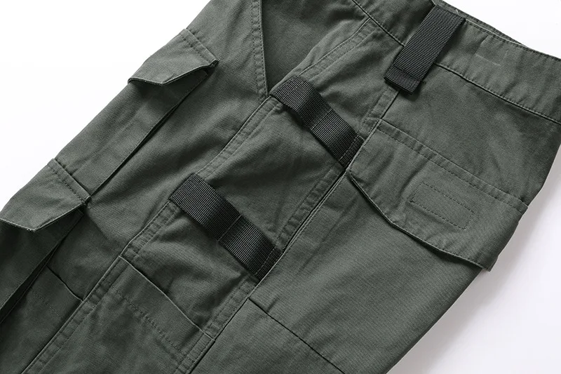 Men's Cargo Shorts 2023 Summer Army Military Cotton Loose Tactical Joggers Shorts Men Multiple Pockets Work Casual Short Pants