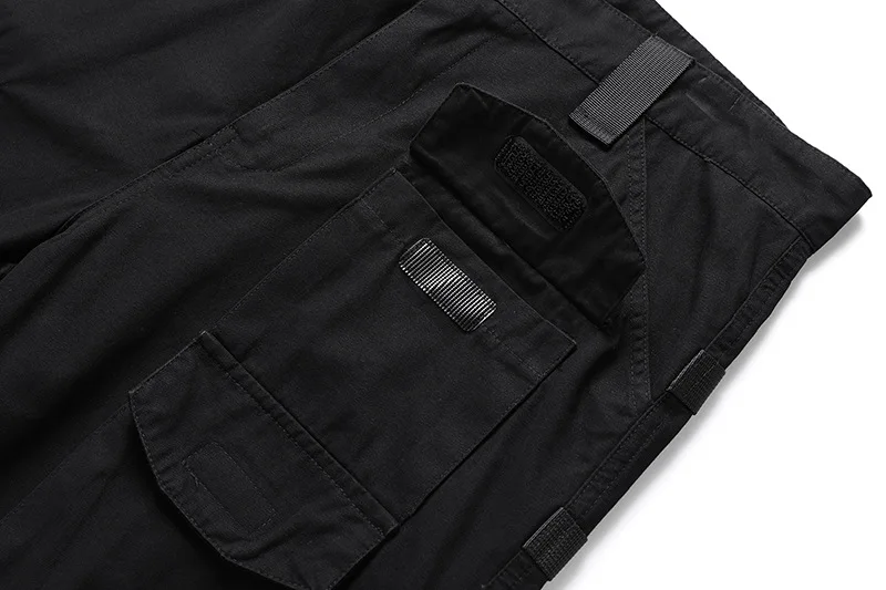 Men's Cargo Shorts 2023 Summer Army Military Cotton Loose Tactical Joggers Shorts Men Multiple Pockets Work Casual Short Pants