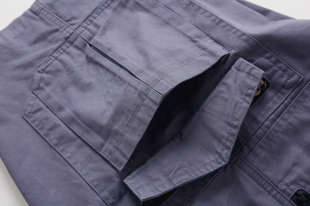 Men's Cargo Shorts 2023 Summer Army Military Cotton Loose Tactical Joggers Shorts Men Multiple Pockets Work Casual Short Pants