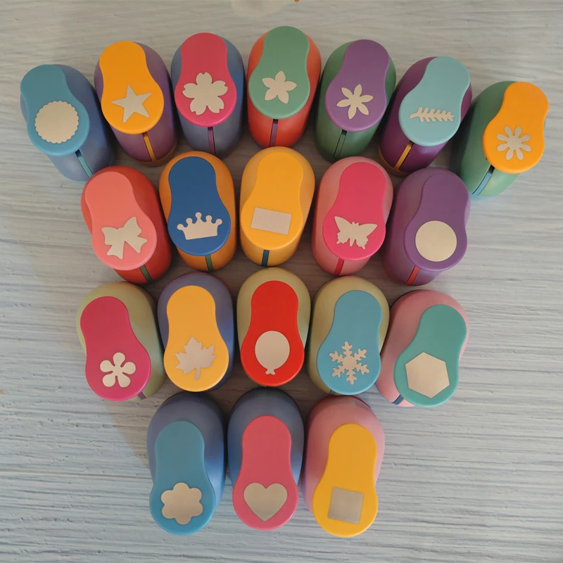 1.8cm - 2.5cm Flower Furador Diy Paper Cut Eva Foam Maker Puncher Scrapbooking Labor Saving For Hole Punch DIY Handmade