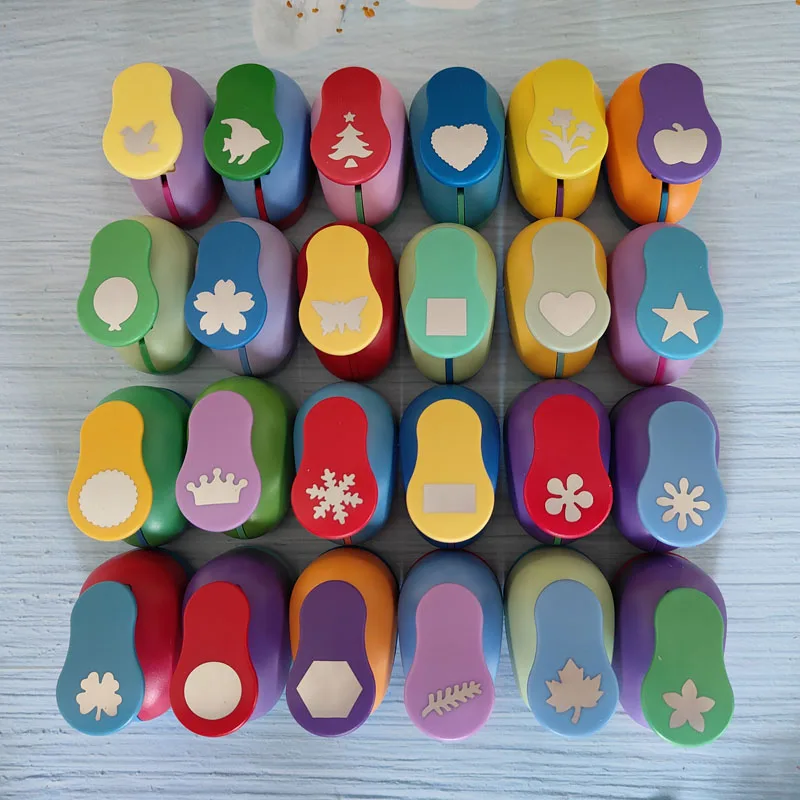 1.8cm - 2.5cm Flower Furador Diy Paper Cut Eva Foam Maker Puncher Scrapbooking Labor Saving For Hole Punch DIY Handmade