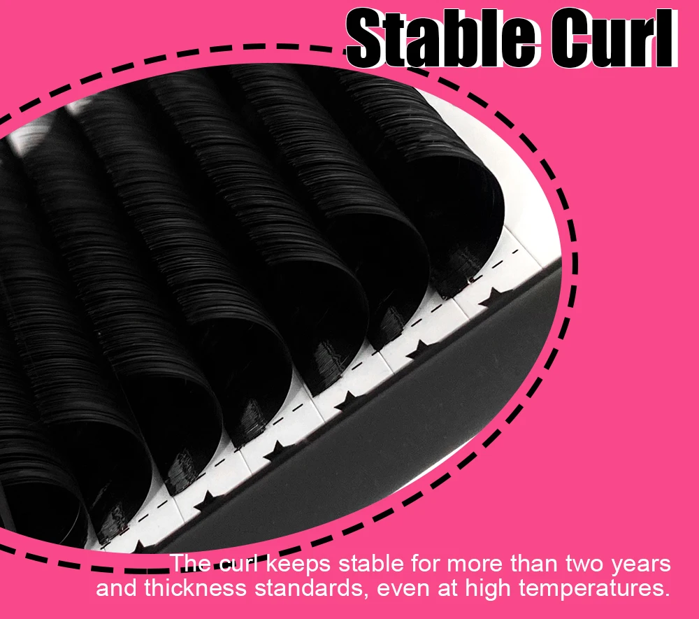 Abonnie Classic Eyelashes Extension Fluffy Individual Lashes Extensions Supplies Dark Black Cilia All Size False Eyelash