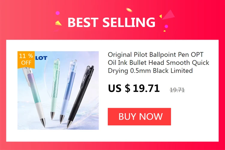 1 Tubes/Lot (40pcs/Tube) Pentel 0.5mm Mechanical Pencil Refills B,2B,3B,4B,H,2H,HB Pencil Leads for School & Office Stationery