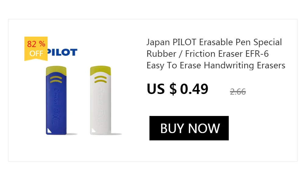 1 Tubes/Lot (40pcs/Tube) Pentel 0.5mm Mechanical Pencil Refills B,2B,3B,4B,H,2H,HB Pencil Leads for School & Office Stationery