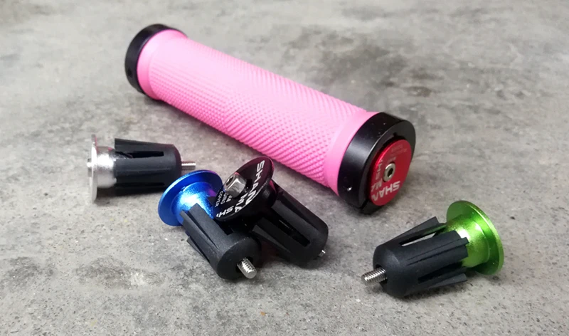 New 9 Colors Are Available Cycling Handlebar Cap Bicycle Grips Aluminum Alloy Bike Handle Bar End Plugs Bicycle Parts