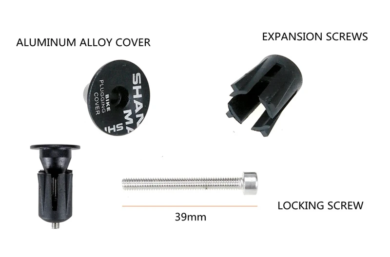 New 9 Colors Are Available Cycling Handlebar Cap Bicycle Grips Aluminum Alloy Bike Handle Bar End Plugs Bicycle Parts