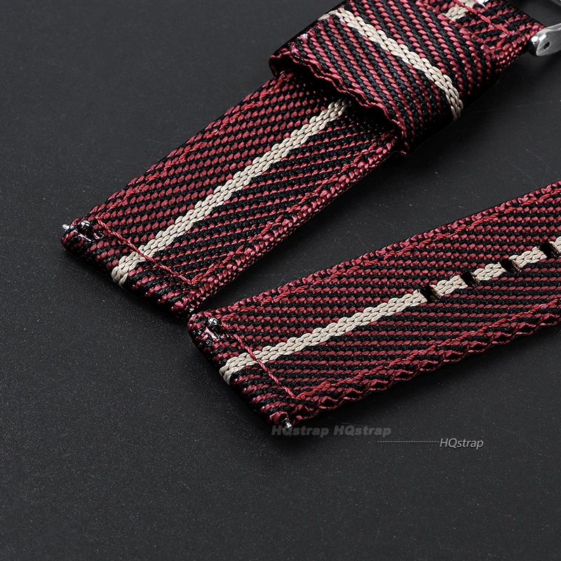 Quick Release Nylon Strap for Tudor 20 22mm Watch Band for Omega Woven Canvas Fabric Band for Seiko Men Military Sport Bracelet
